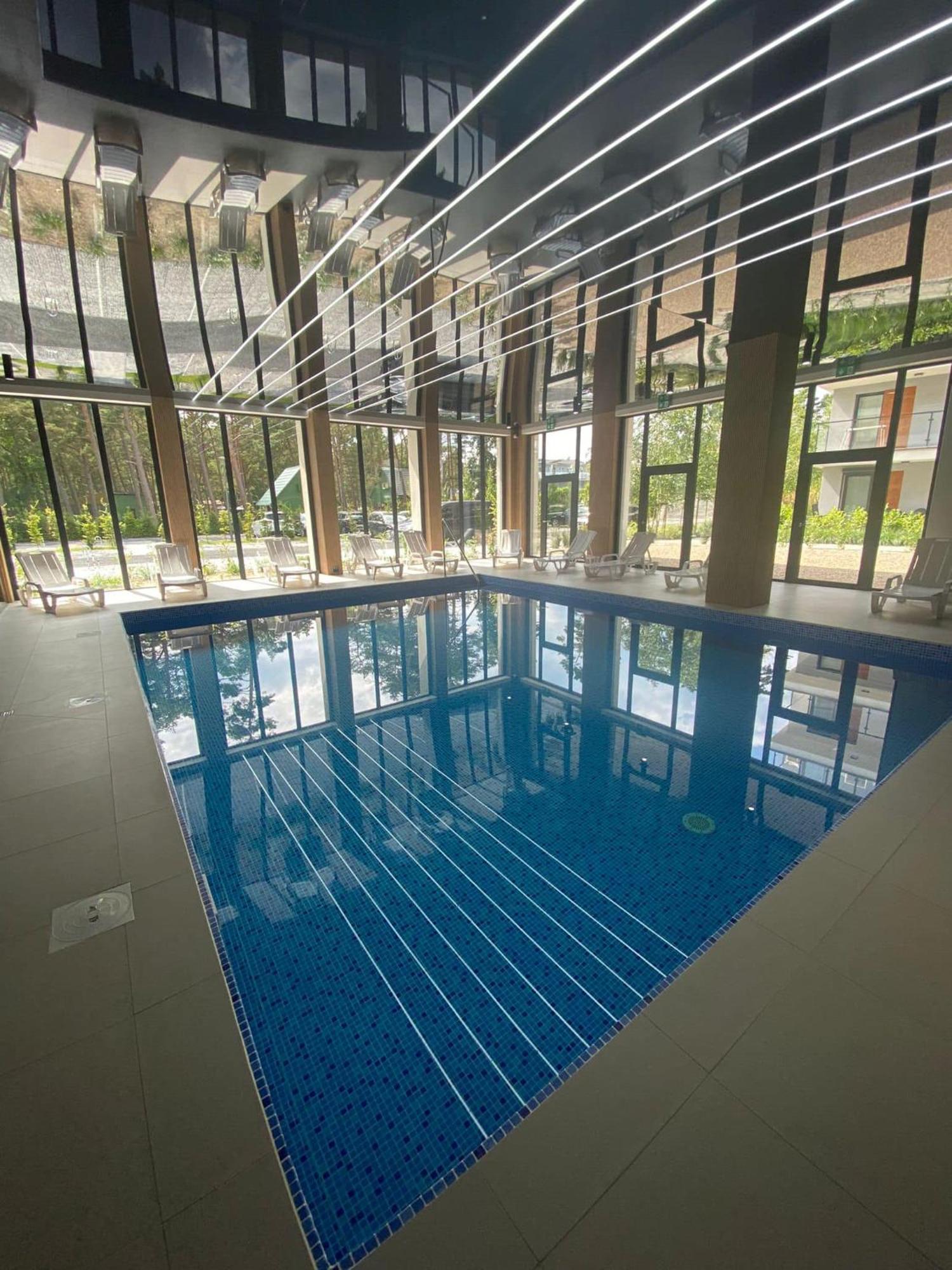 Nowy Apartament A3-Pba- Kryty Basen - Dwie Sypialnie - Salon -Aneks -Duzy Taras Pobierowo Bagian luar foto